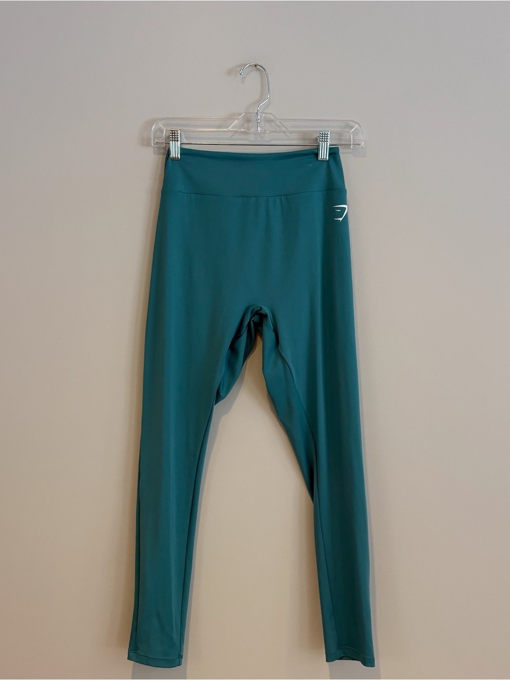 Gymshark Teal High-Waist Athletic Leggings Size L